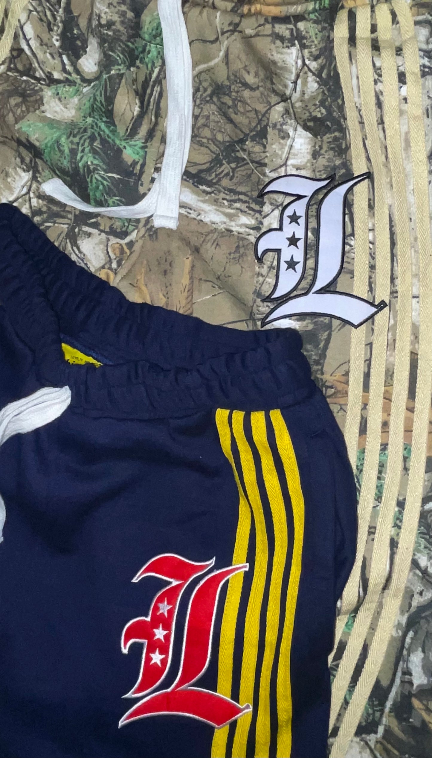 Navy "WideLeg" Joggers