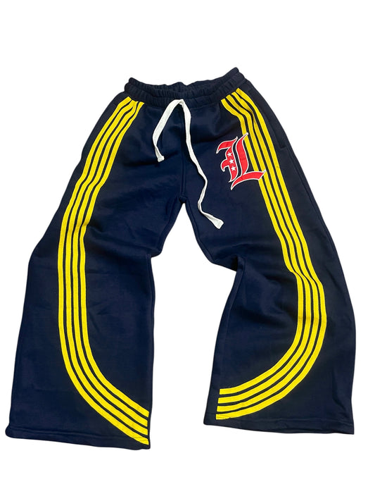 Navy "WideLeg" Joggers