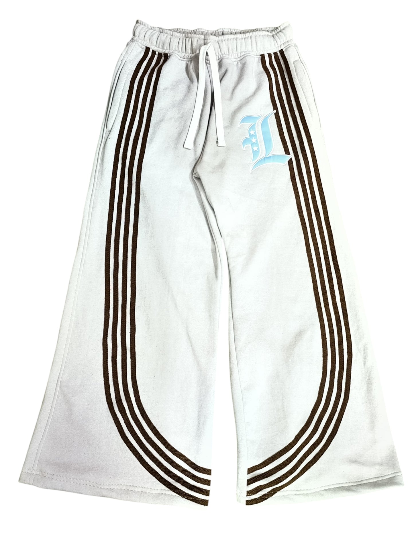 Gray "WideLeg" Joggers
